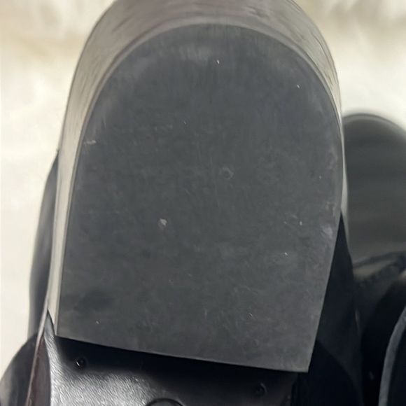 All Saints Katy Leather Ankle Booties Shoes 39 B7 - Picture 12 of 14